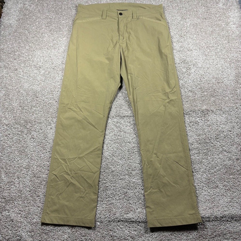 GORUCK Simple Pants Mens 34x32 Coyote Khaki Nylon Spandex Made in USA Tactical - Picture 2 of 7